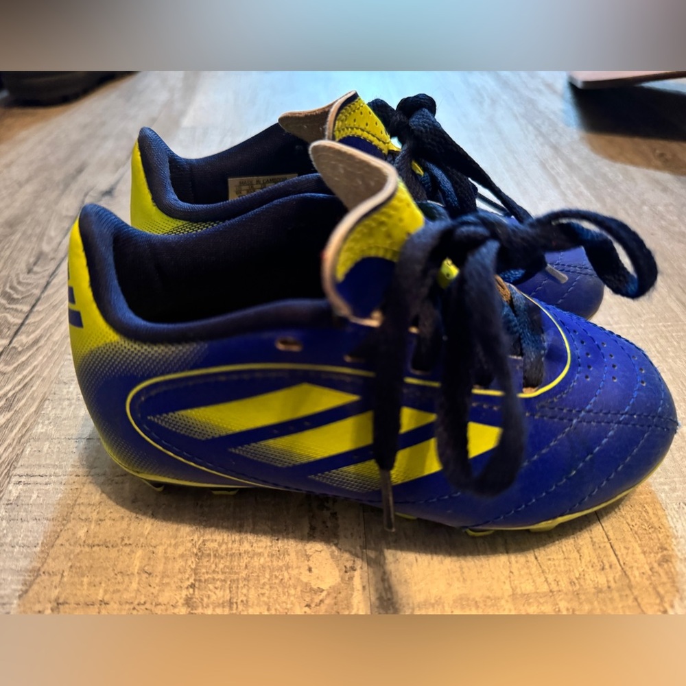 adidas Kids Blue and Yellow Sneakers